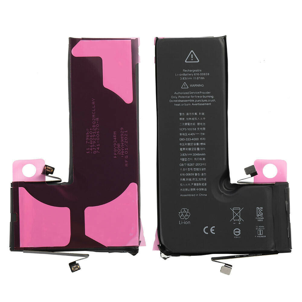 For Apple iPhone 11 Pro Battery Internal Replacement 3046 mAh + Tool Adhesives