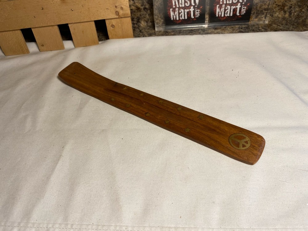 Wooden Incense Stick Holder Ash Catcher
