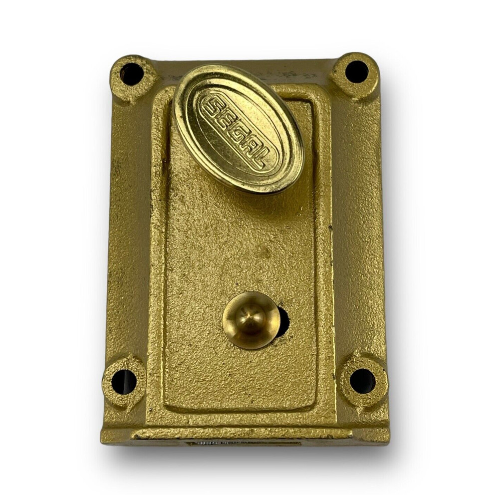 SEGAL Iron Deadbolt and Night Latch