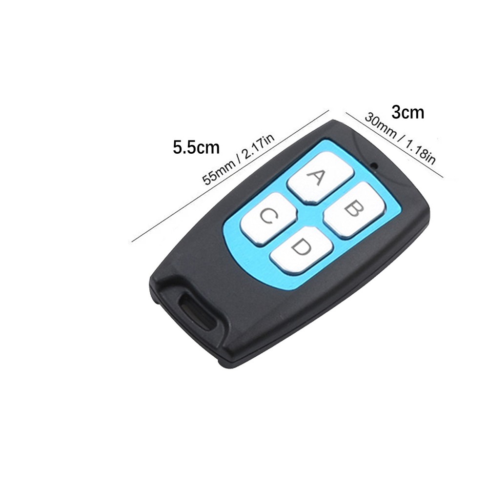 Security Control DC 4-Channel 443MHz Wireless RF Remote Control Relay Switch