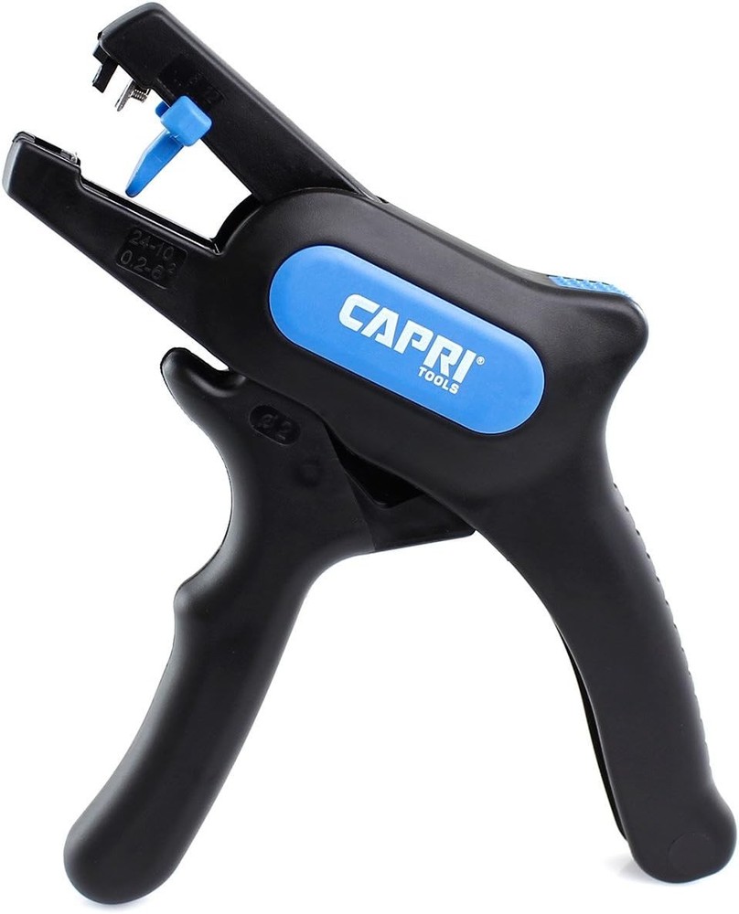 Capri Tools 20011 Automatic Wire Stripper and Cutter Small, Blue/Black