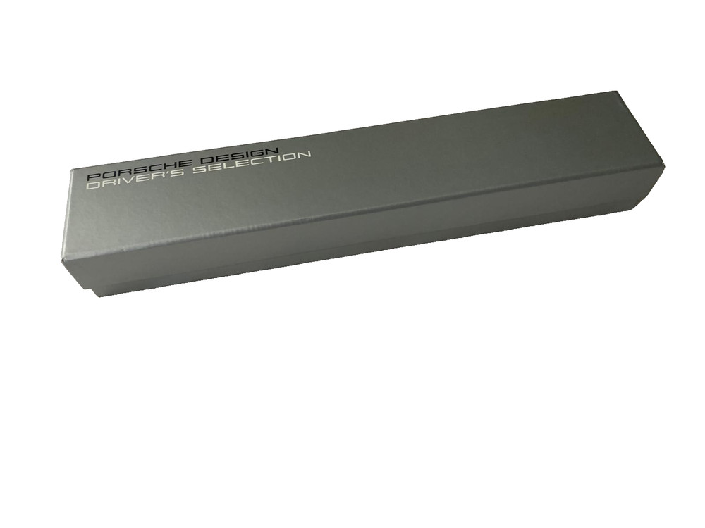 Porsche Design Driver's Selection Gift Umbrella Box Auto Accessory OEM