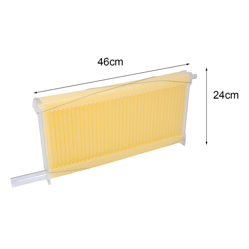 7 x Auto Beehive Beekeeping Frames Beehive Frame BPA free Plastic Beehive Frames
