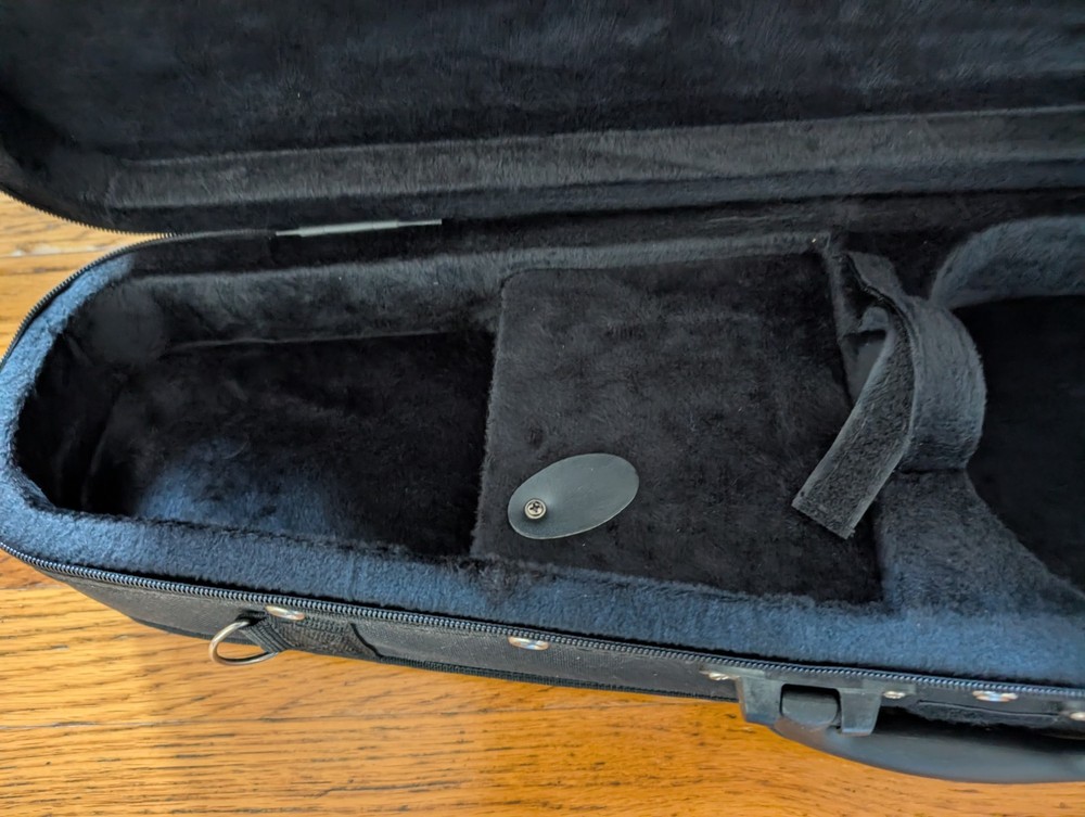 Uke Crazy Ukulele Black Carrying Case Semi-Rigid for Kala