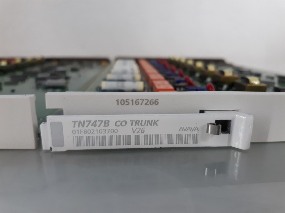 Avaya/Lucent Bundle CO Trunk TN747B V26