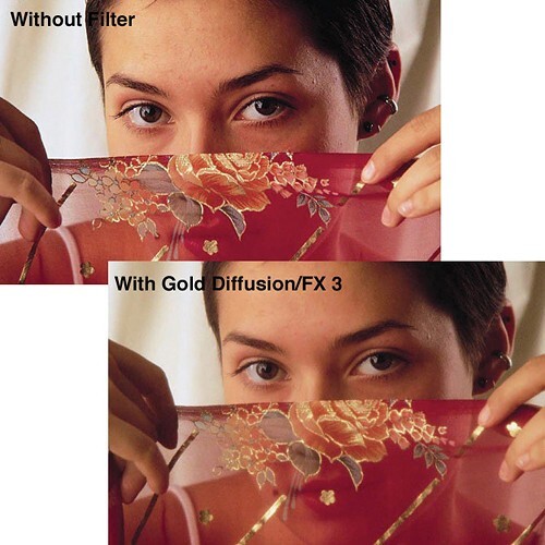 Tiffen 82mm Gold Diffusion/FX 3 Filter 82GDFX3