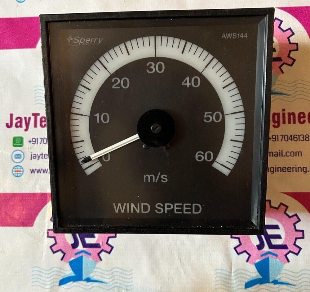 SPERRY MARINE AWS144-60-C WIND SPEED METER