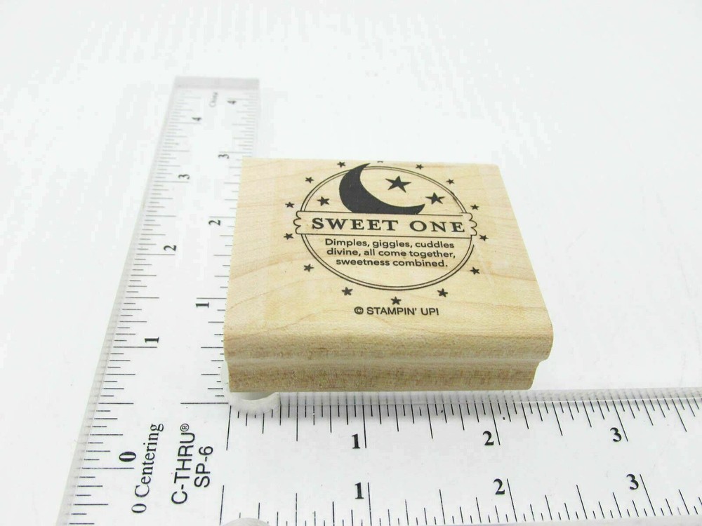 Sweet One Rubber Stamp - Stamp Set A797
