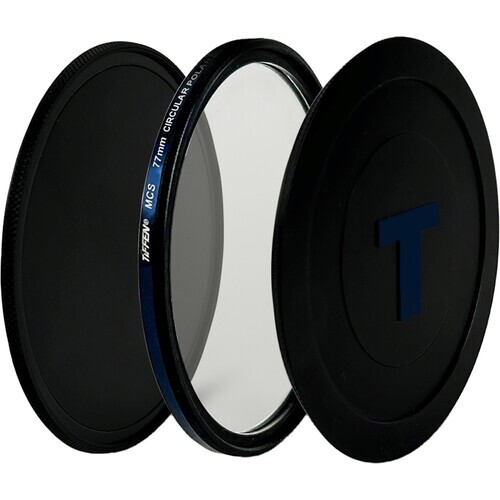New Tiffen 77mm Circular Polarizer Magnetic Control System Filter #77TMCCPMCS