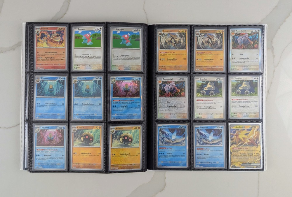 Pokémon 151 Partial Master Set w/ Binder + Promos!