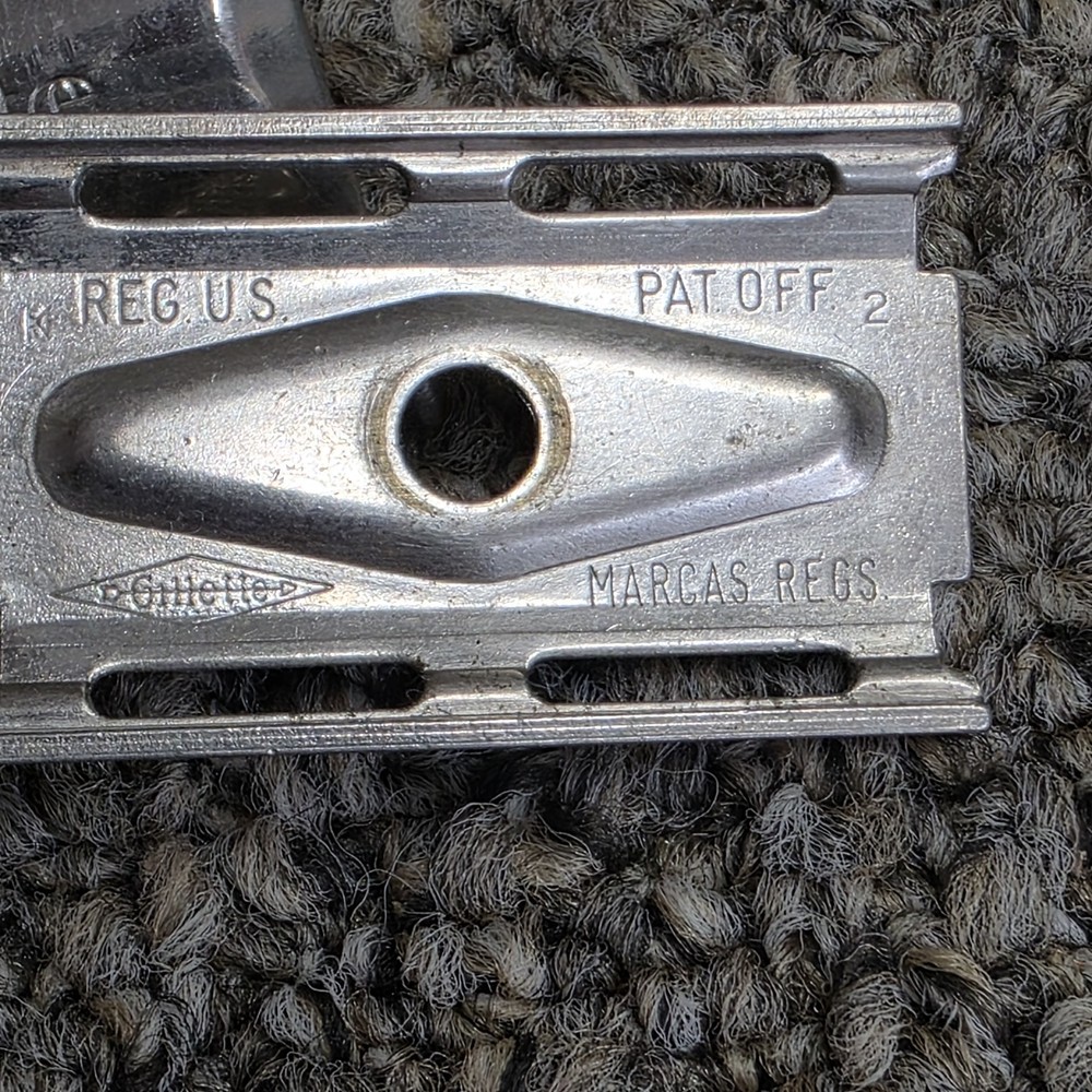 Vintage Gillette Razor Single Blade