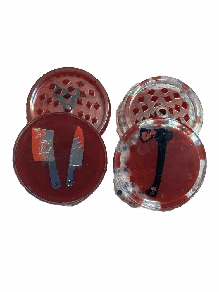 Murder Themed Herb Grinders, Handmade- Multiple Designs to Choose From!