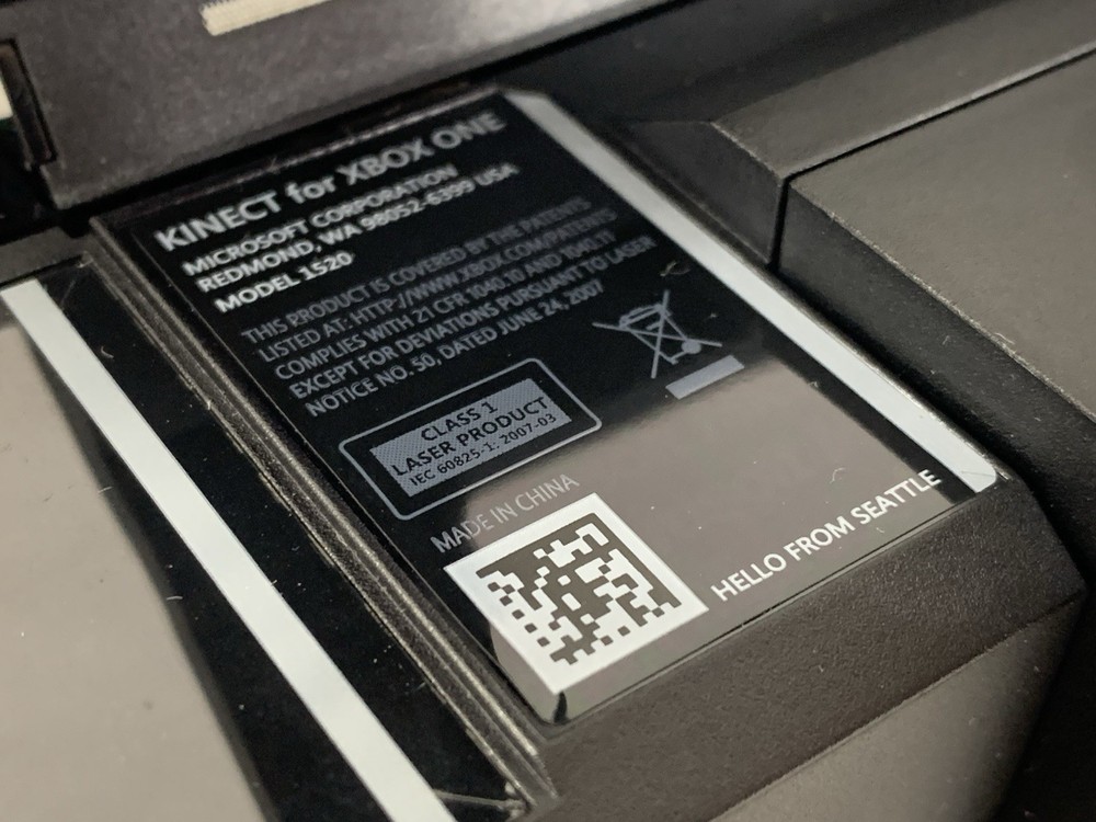 XBOX ONE KINECT Camera + Voice Controller BLACK Model: 1520