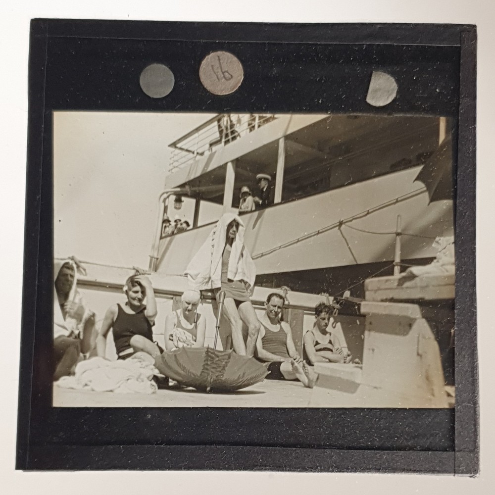 Magic Lantern  Glass Slide Collectable Rare Unique