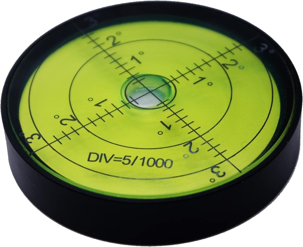 Aluminium High Precision Horizontal Leveler Bubble Level Tool Medium, Black