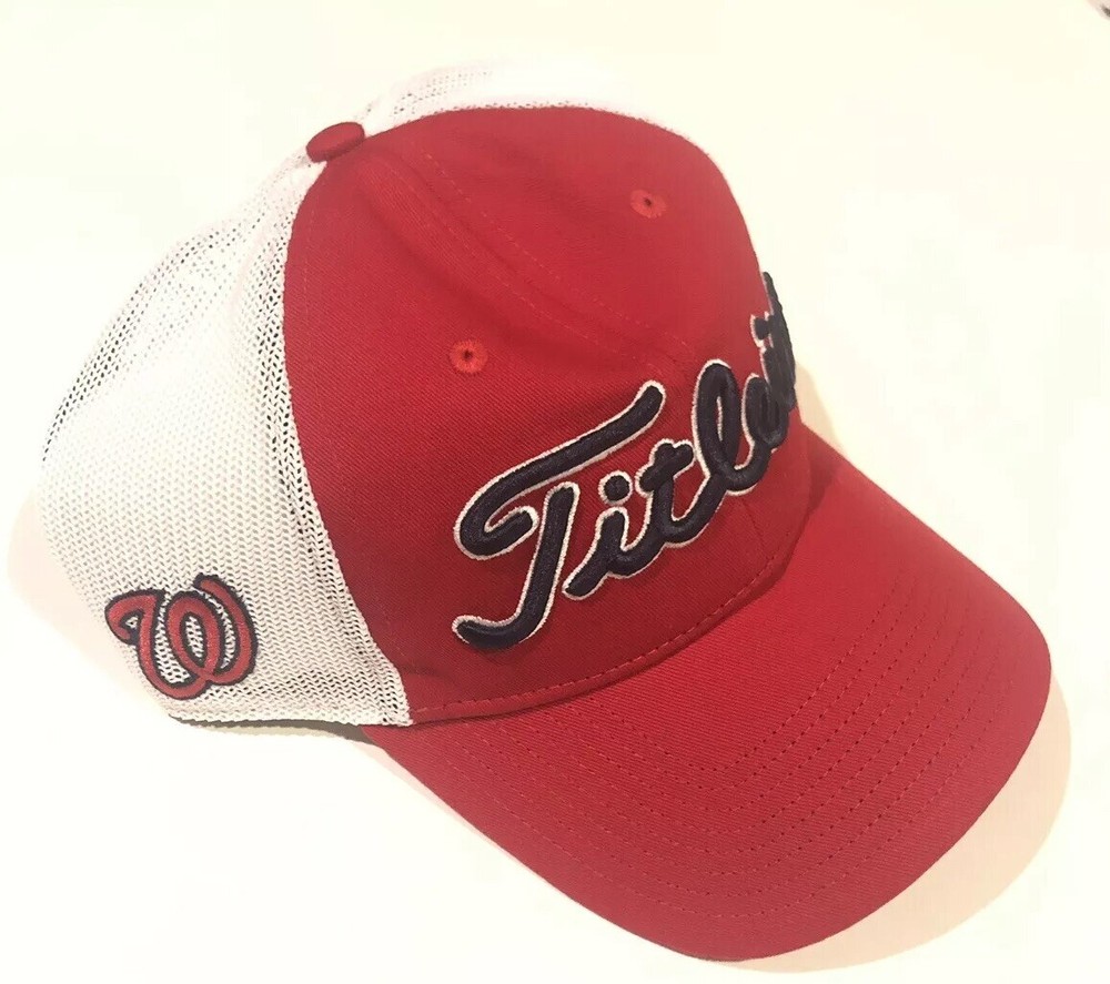 Titleist MLB Twill Mesh Adjustable Snap Back Golf Hat, Select Team, FREE SHIP!