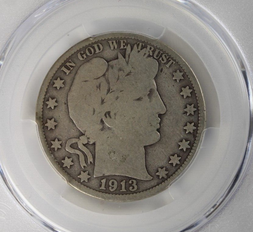 1913 Barber Half Dollar : PCGS G06