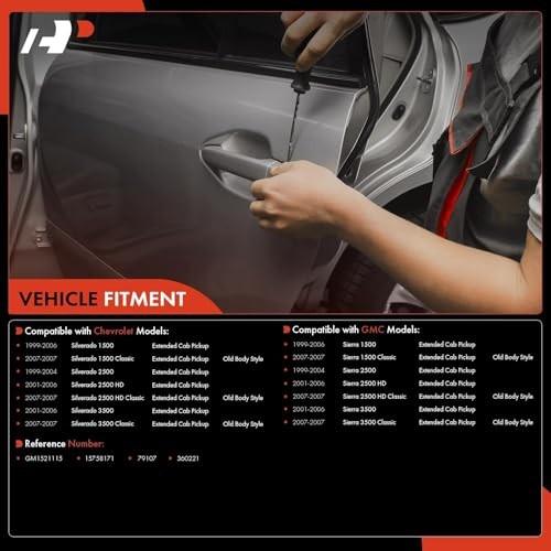 Rear Passenger Side Exterior Door Handle Rear Passenger Side - Plastic Handle