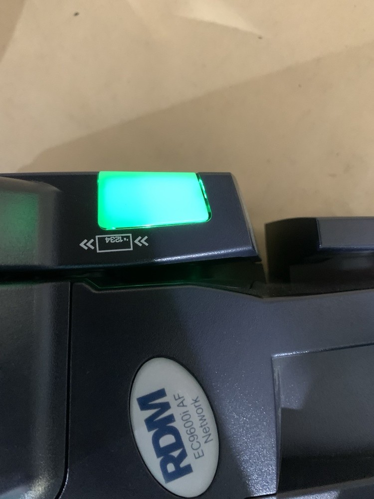 RDM EC9600i AF Check Scanner 371 Page Count Unit Only - TESTED WORKING