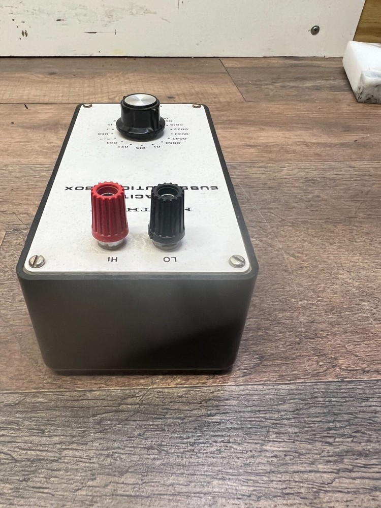 Heathkit Capacitor Substitution Box Model IN-3147
