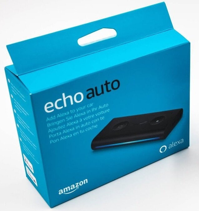 Amazon Echo Auto Smart Assistant Hands Free Speaker with Alexa Black B07VTK654B