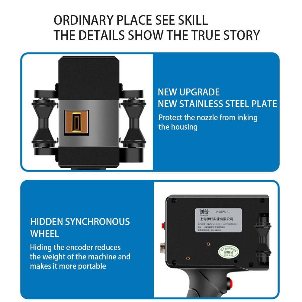 Handheld Small Coding Machine To Play The Production Date Coding Machinegqg