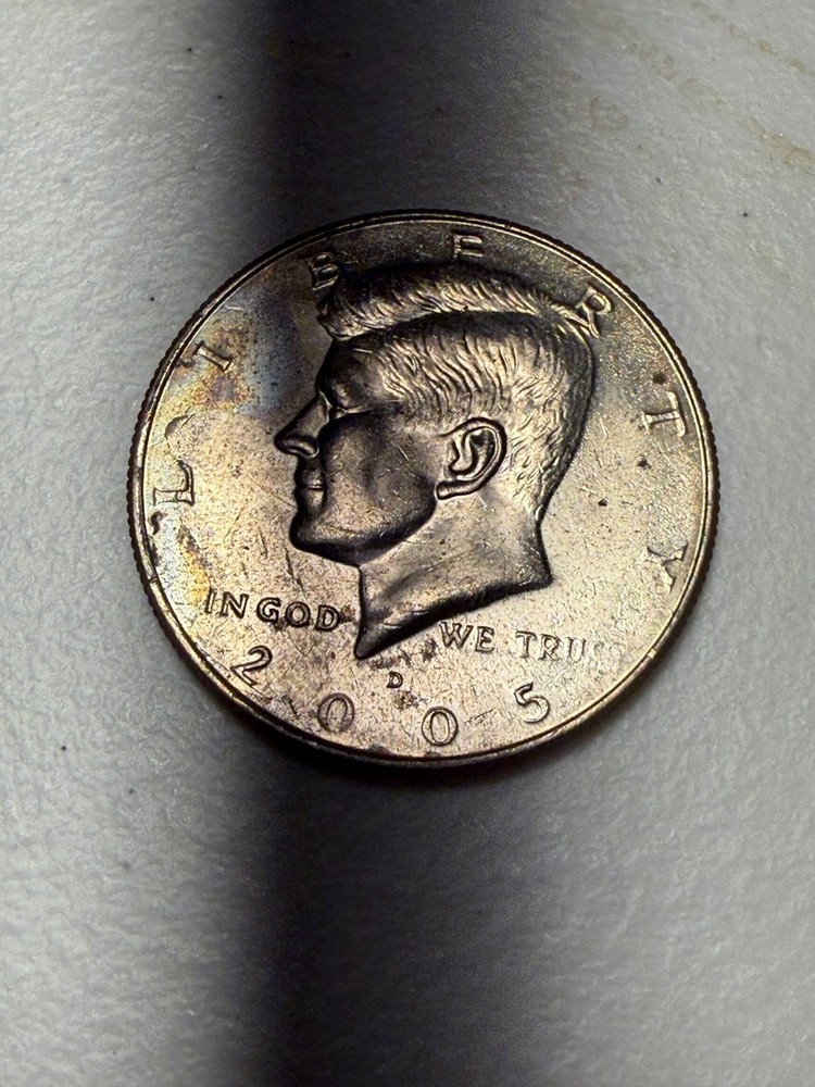 2005 US half dollar-d coin