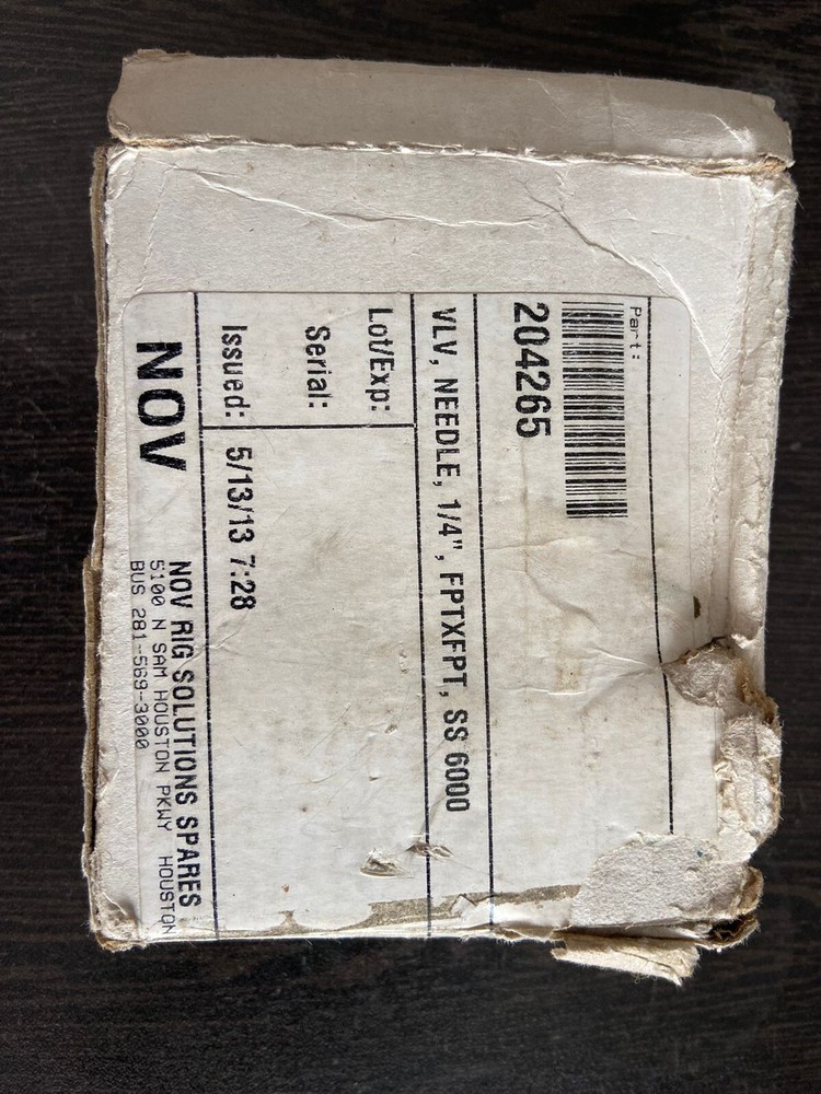Belgas Needle Valve VSS-FFG-14
