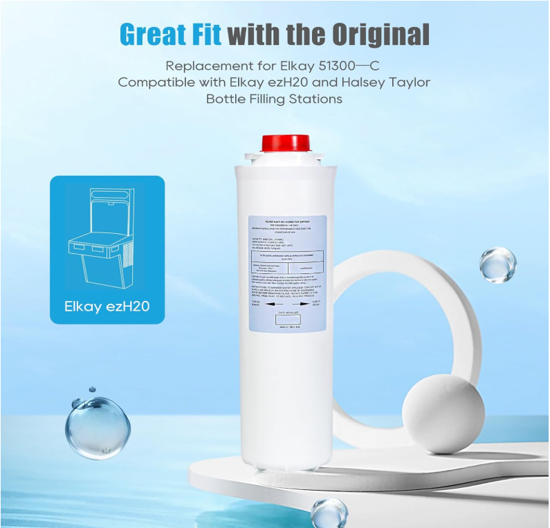 51300/C, Replacement for Elkay 51300/C, Replacement 55898C Filters, Replacement