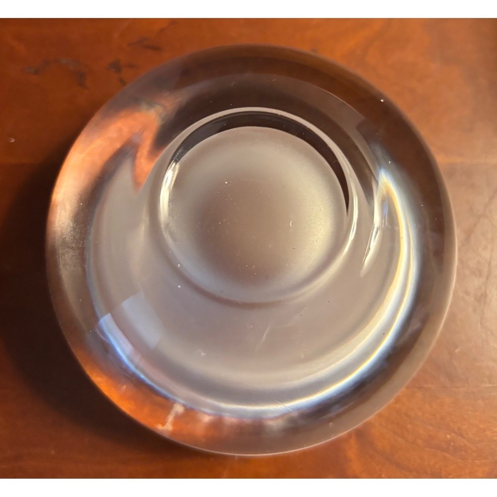 Fitz and Floyd glass candle holder