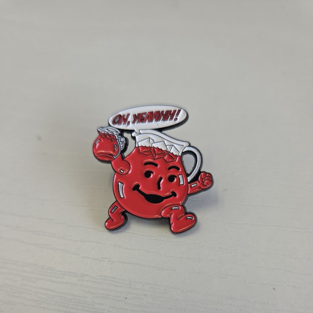 Kool-Aid Man Oh Yeah Enamel Pin NEW