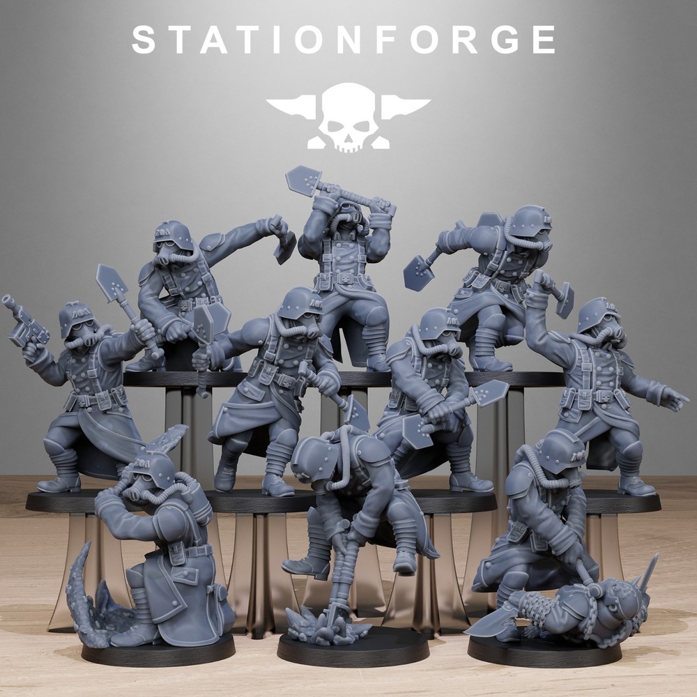 GrimGuard Shovel Fighter - Stationforge