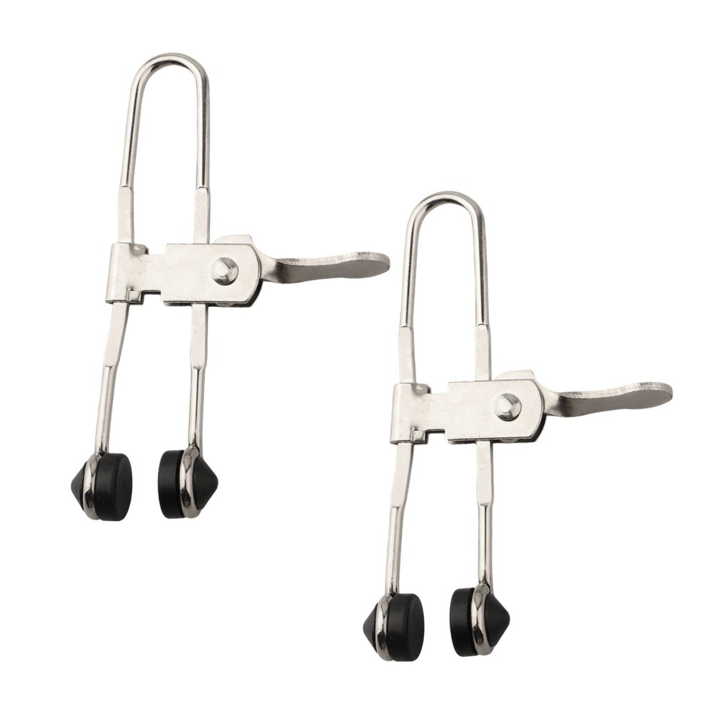 Dual Functionality 2pcs Robust Lever Action Clips for Secure Tile Placement