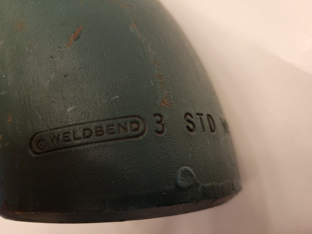 WELDBEND 3" STD 90 DEGREE LR ELBOW