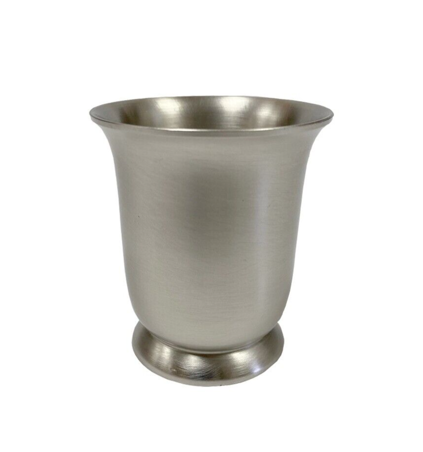 3" Pewter-Plated Colonial Style Beaker