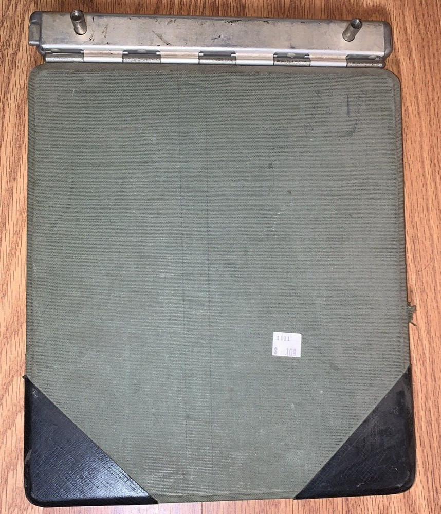 McM Automatic Lock Accounting Binder A6306 9 By 11