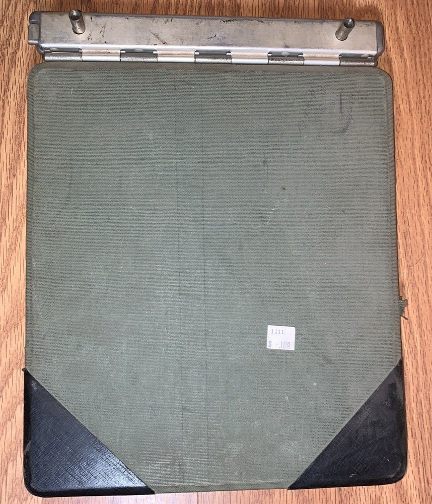McM Automatic Lock Accounting Binder A6306 9 By 11