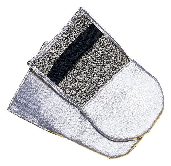 Tillman 555 Silver Aluminized Single Layer Welding Welders Back Hand Pad