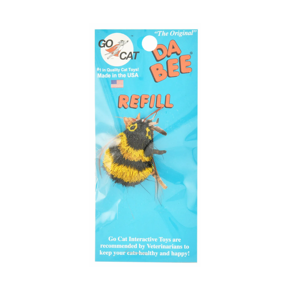 GoCat Catcher Refill Da Bee Cat Toy- 3 Pack