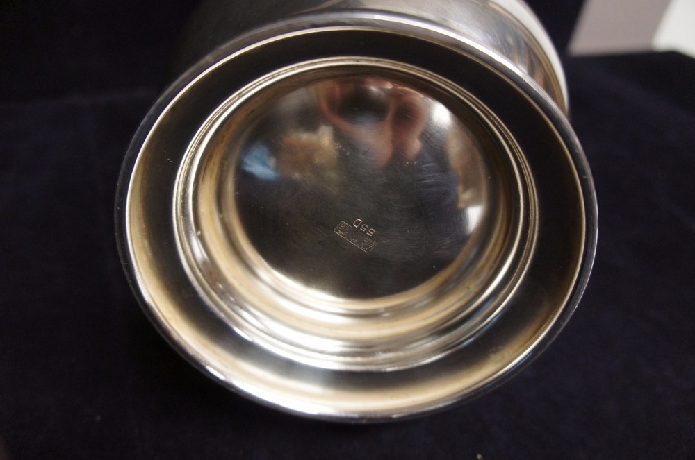 Beautiful Vintage Signed & Marked Silverplate Water Pitcher Serving Formal