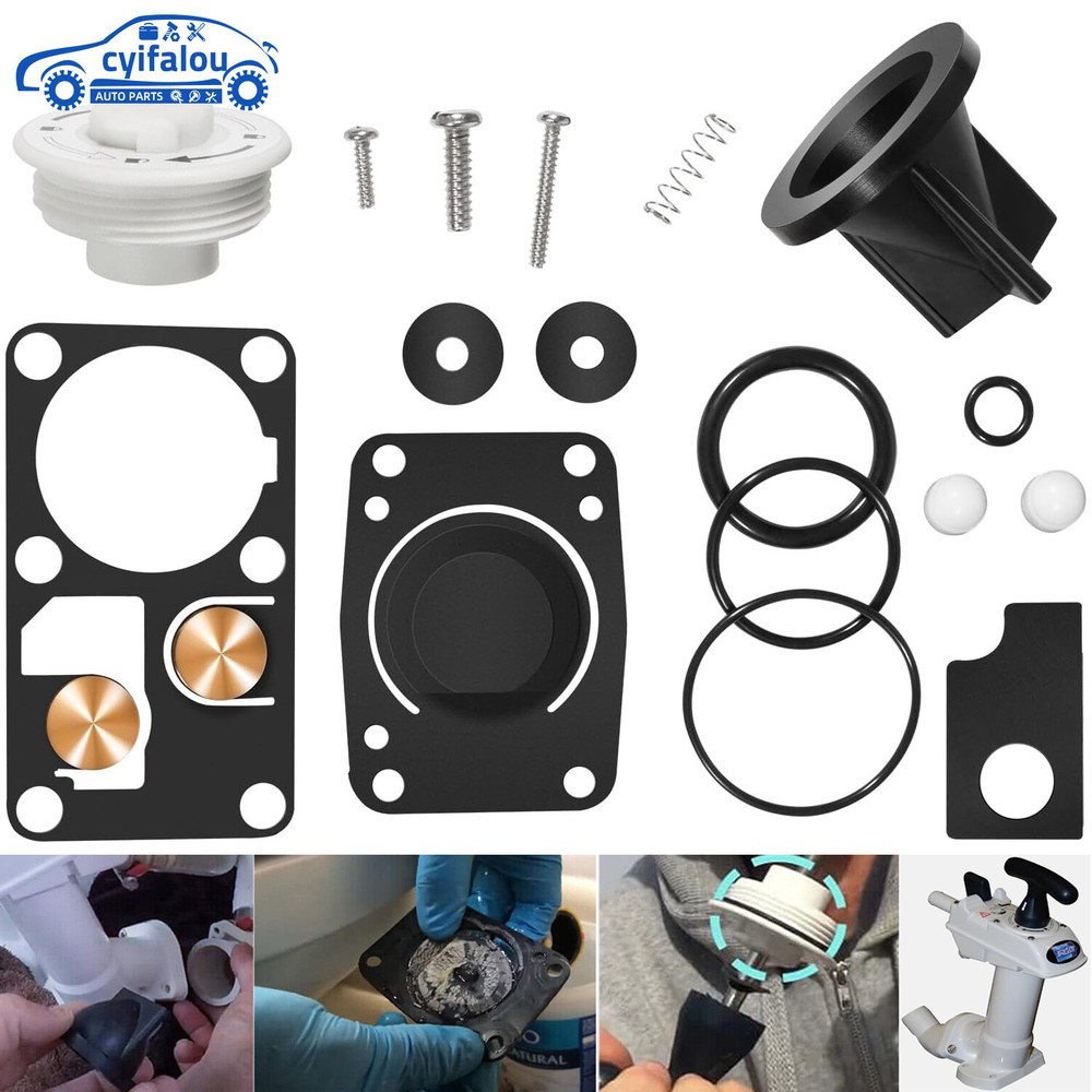 29045-3000 Marine Manual Toilet Service Kit for Jabsco 29090-3 & 29120-3 Series