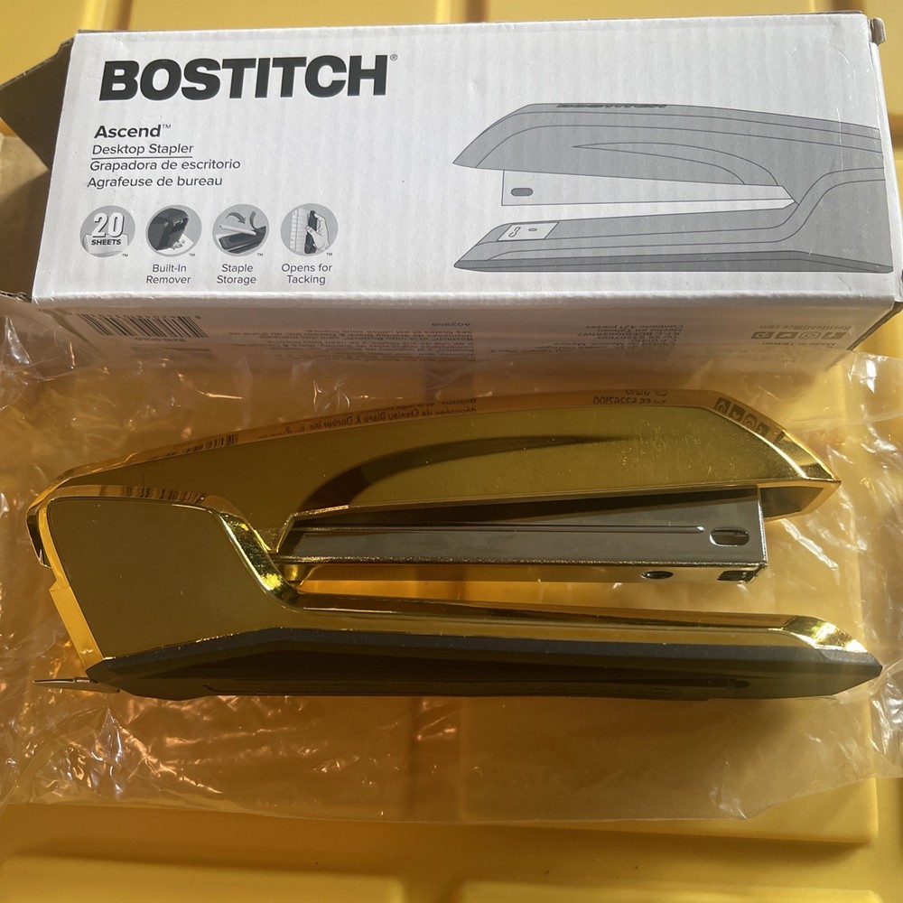 Bostitch Ascend Stapler B210- GOLD