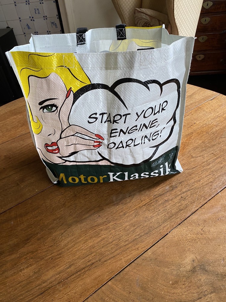 Classic Motor Racing Carrier Bag