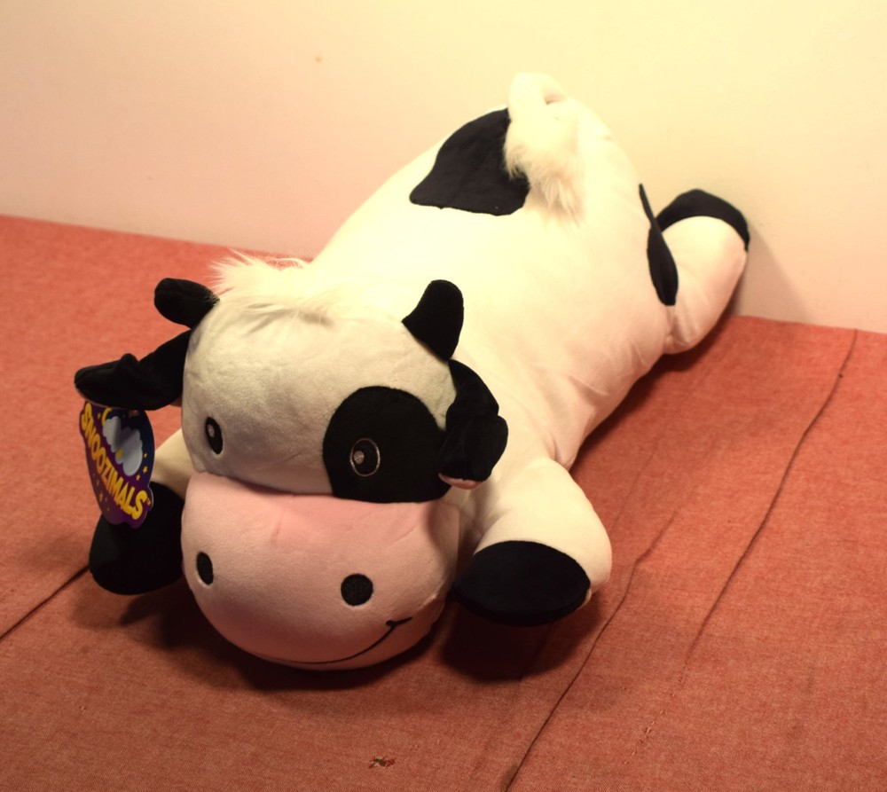 Snoozimals 20" Cow Plush