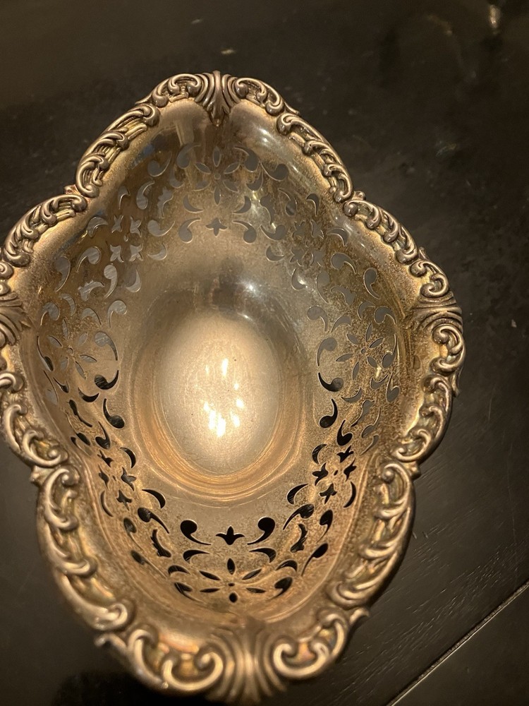 sterling silver candy dish
