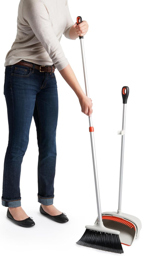 Large Upright Sweep Set, Off-white, 8.5" - 12"