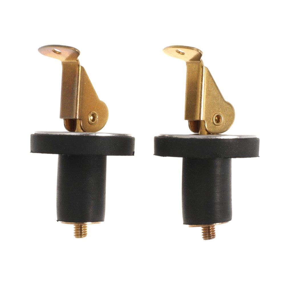 Boat Plug 1/2Inch Brass Boat Drain Plug Snap Handle Plug Deck Plug for Boat M...