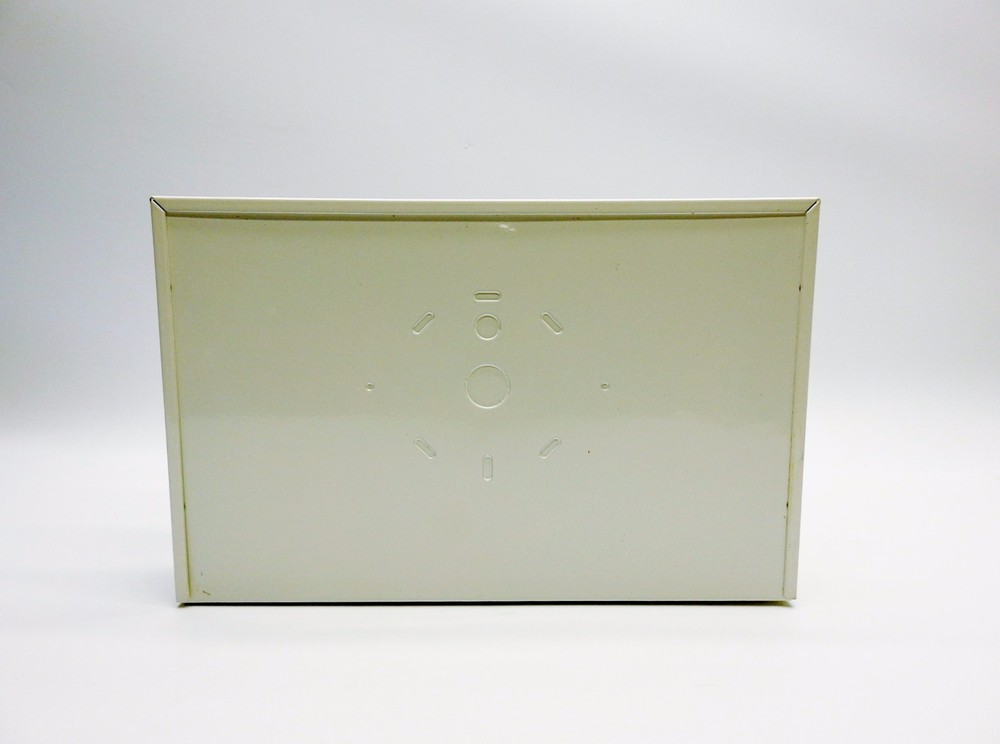 Mule LED Exit Sign Red Lettering White Housing BatteryBackup Emergency Lighting