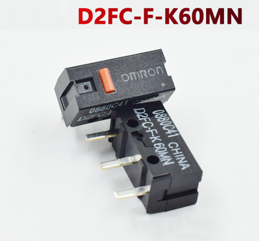 1pcs OMRON D2FC-F-K60MN mouse microswitch 3-pin microswitch