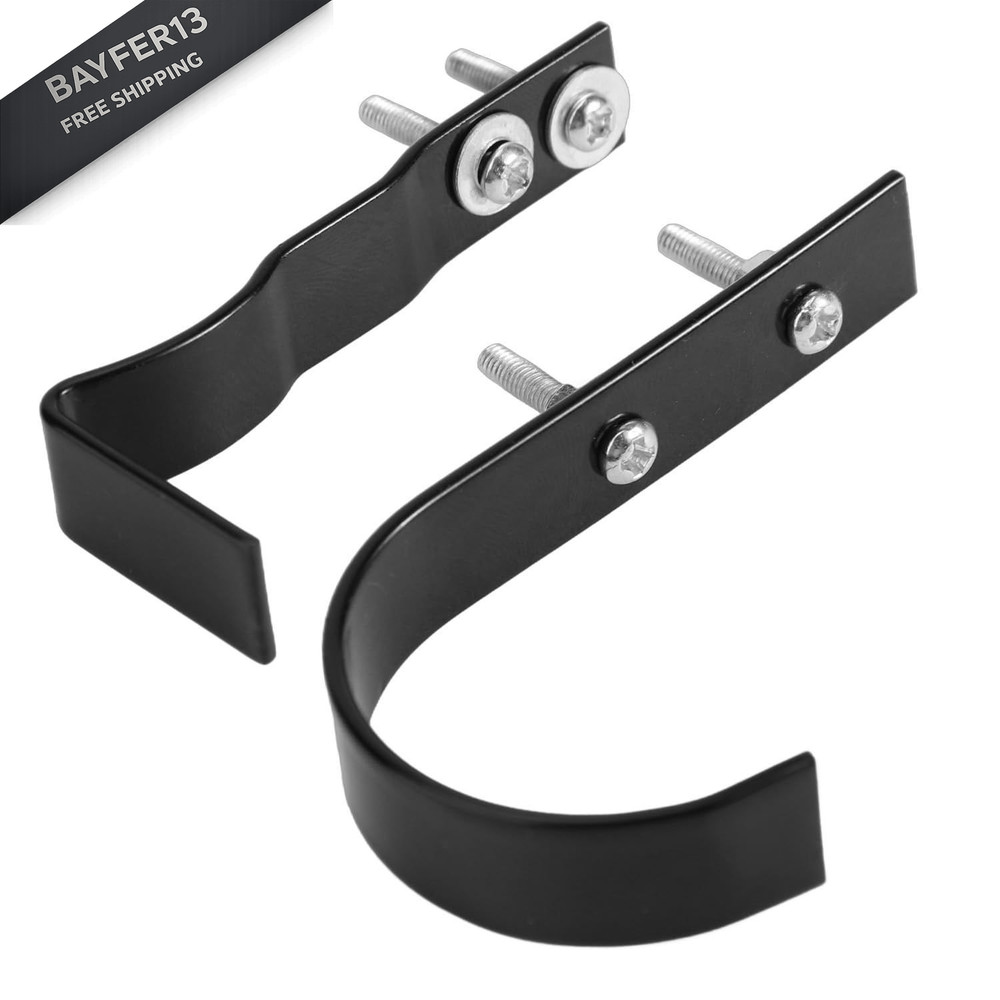 Mailbox Latch and Handle Kit, Metal Secure Replacement Set for black, silver